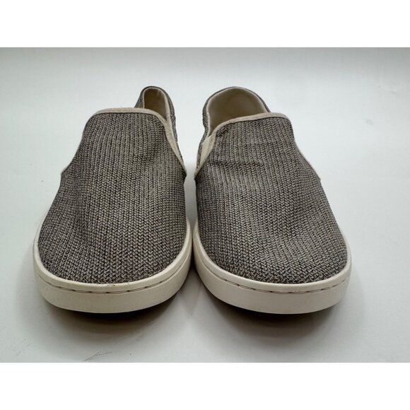 Olukai Pehuea Womens Slip-On Shoes Gray US 8.5 Lightweight Casual Textile & Rubb - Picture 3 of 10